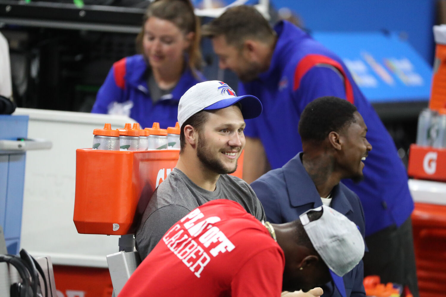 All smiles